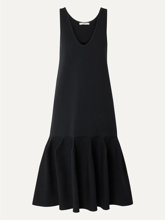 Tibi Dresses & Skirts - NWT Tibi Tech Poly Sculpted Dress Dark Navy XS